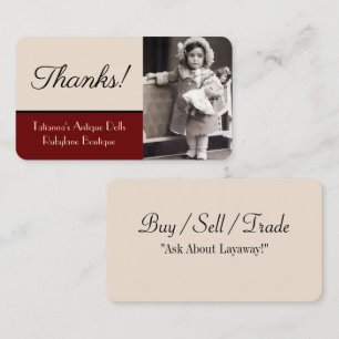 Antique Dolls Business Cards Rubylane Ebay Etsy