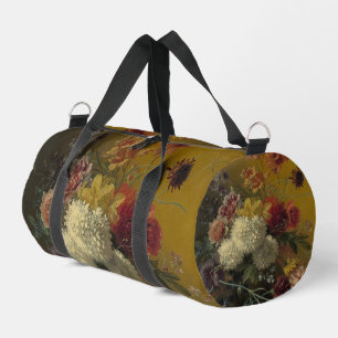 Antique Dutch Master Floral Georgius van Os 1820 Duffle Bag