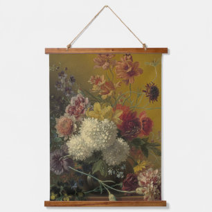 Antique Dutch Master Floral Georgius van Os 1820  Hanging Tapestry
