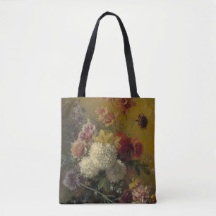 Antique Dutch Master Floral Georgius van Os 1820 Tote Bag