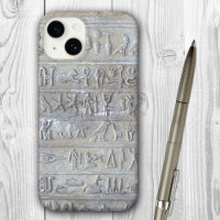 Antique Egyptian Hieroglyphics Script Phone Case