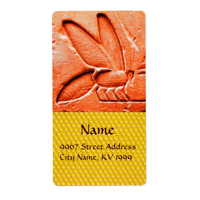 ANTIQUE EGYPTIAN HONEY BEE BEEKEEPER (Front)