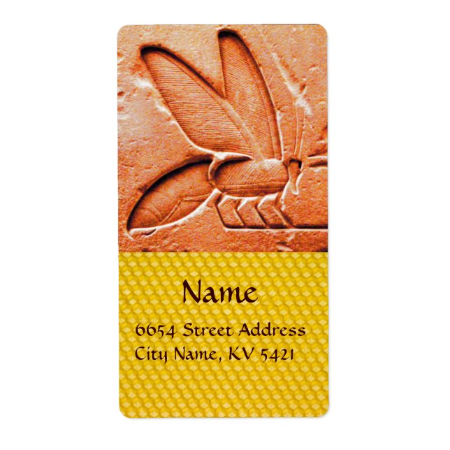 ANTIQUE EGYPTIAN HONEY BEE BEEKEEPER (Front)