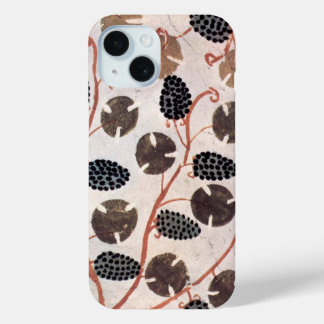 ANTIQUE EGYPTIAN VINEYARD GRAPES AND GRAPE VINES  iPhone 15 CASE