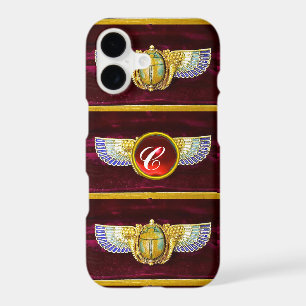 ANTIQUE EGYPTIAN WINGED SCARAB /CORNUCOPIA JEWEL