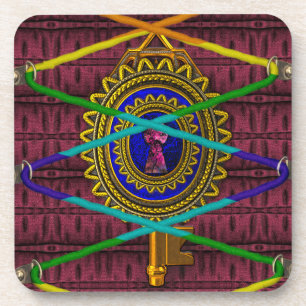 Antique Enchanted Fantasy Fairytale Book II Coaster