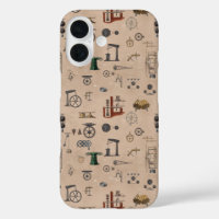 Antique Engineering Mechanical Scientific Pattern