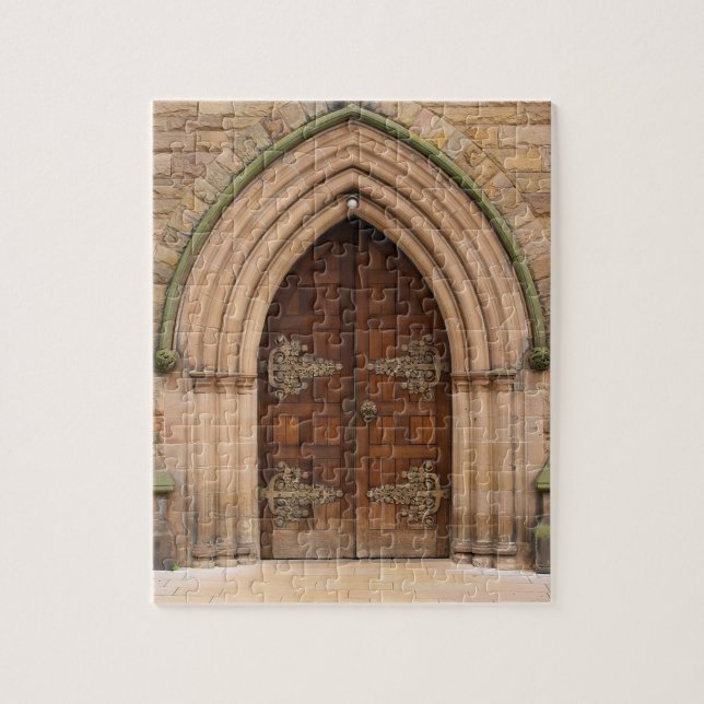 Antique European Doorway - 8x10 - 110 pcs Jigsaw Puzzle (Vertical)