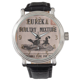 Antique Feed Canister Watch