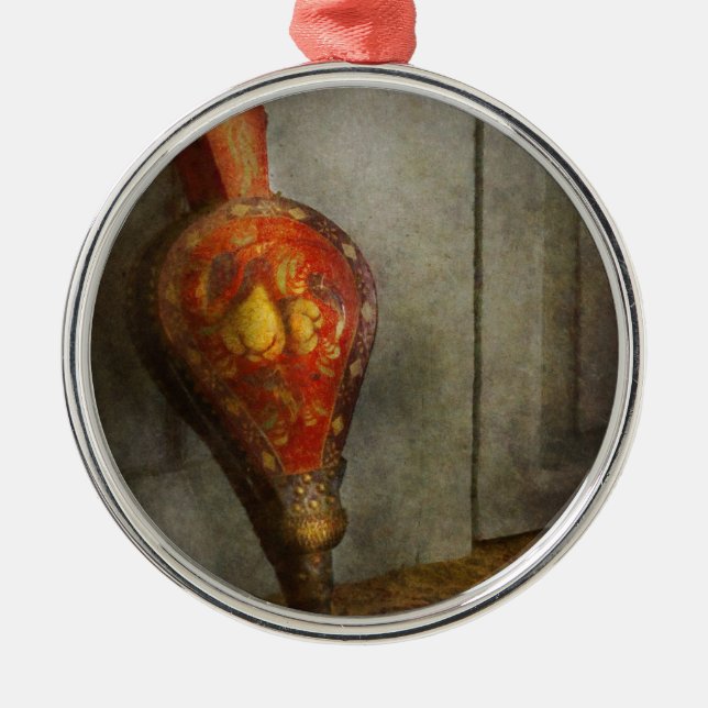 Antique - Fireplace - The bellows Metal Tree Decoration (Front)