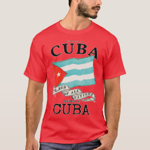 Antique Flag of Cuba T-Shirt