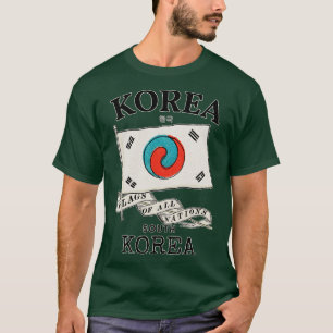 Antique Flag of South Korea T-Shirt
