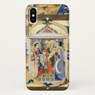 ANTIQUE FLORAL NATIVITY CHRISTMAS PARCHMENT Case-Mate iPhone CASE