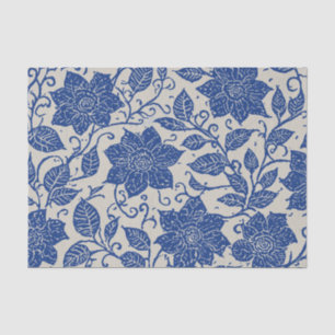 Antique Floral Pattern Tissue Paper