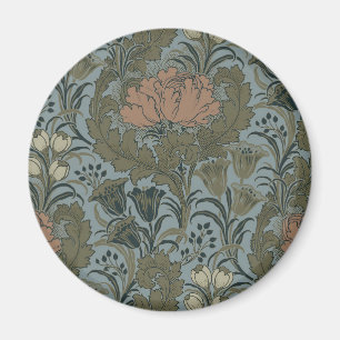 Antique Flower Morris Garden Floral Wallpaper Magnet