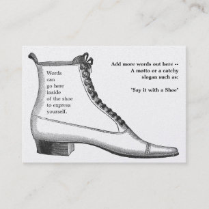 Antique Footwear Business Card