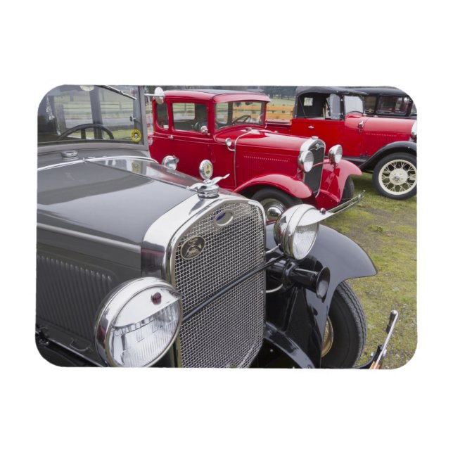Antique Ford automobiles Magnet (Horizontal)