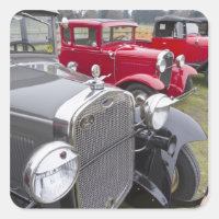 Antique Ford automobiles