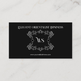 Antique frame Orientalist Ornament Business Card