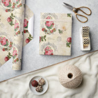Antique French Rose Ephemera 