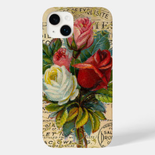 Antique French Roses Case-Mate iPhone 14 Plus Case