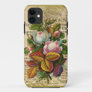 Antique French Roses Case-Mate iPhone Case