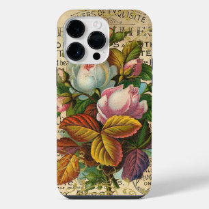 Antique French Roses iPhone 14 Pro Max Case