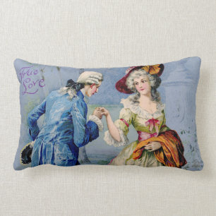 Antique French True Love Pillow