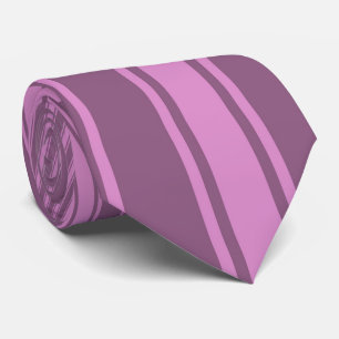 Antique fuchsia Colour Stripe Funky Pattern Tie