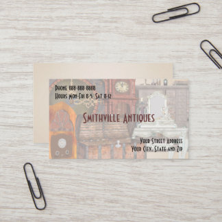 Antique Furniture Store Business Card