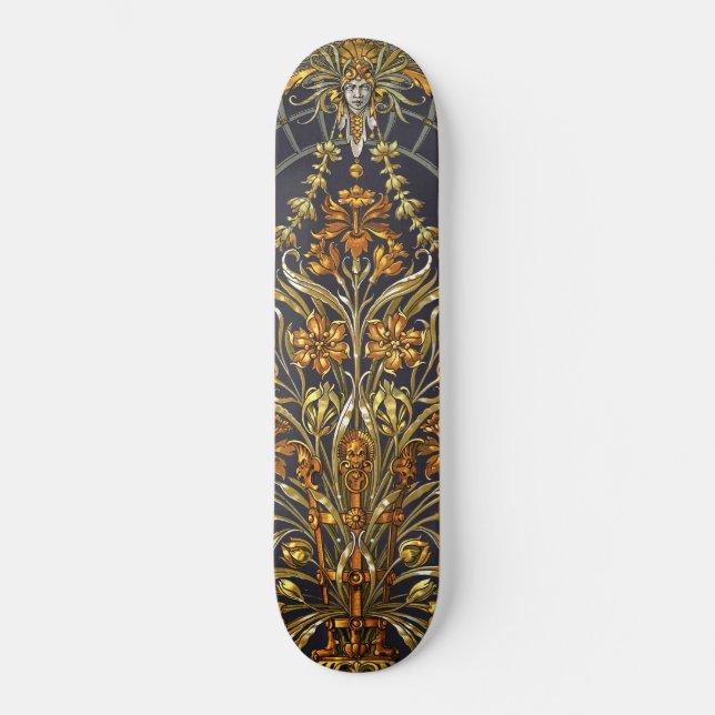 Antique Garden Entry Skateboard (Front)