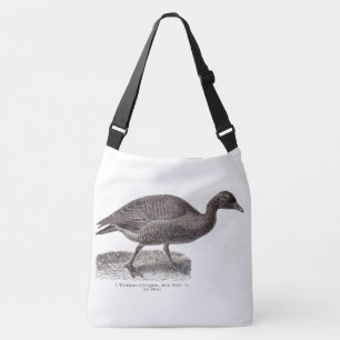 antique German avian print Wildgans wild goose Crossbody Bag