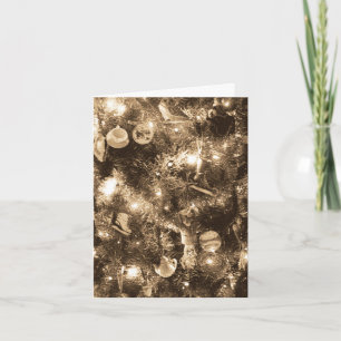'Antique Glow' Holiday Card - Old-Fashioned