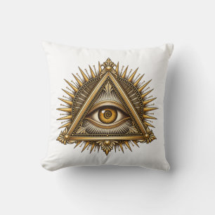 Antique Gold Eye Cushion
