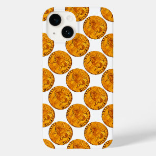 ANTIQUE GOLD FLORENTINE FORINT Case-Mate iPhone 14 CASE