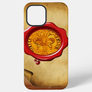 ANTIQUE GOLD FLORENTINE FORINT wax parchment iPhone 12 Pro Max Case