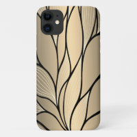 Antique Gold Leave Pattern