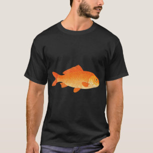 Antique Goldfish Fish Art T-Shirt