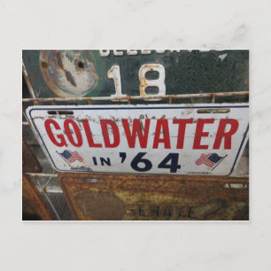 Antique Goldwater Tag Postcard