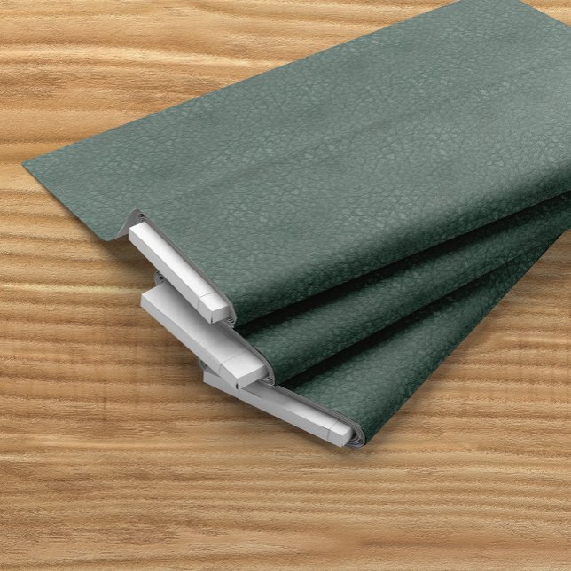 Antique Green Faux Leather Fabric (Creator Uploaded)