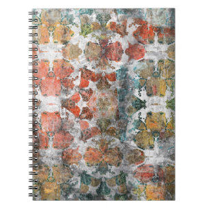 Antique Grunge Vintage Old Handmade Wool Carpet Sh Notebook