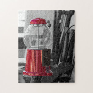 Antique Gumball Machine Puzzle