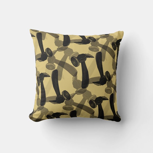 Antique Hammer Mancave Cushion (Front)