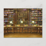 Antique Historical Library Postcard<br><div class="desc">austrian national library in hofburg,  vienna austria</div>