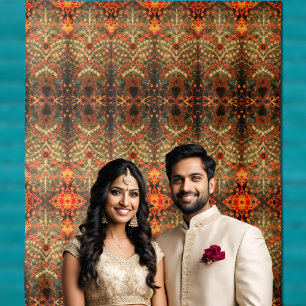 Antique  Indian  textile  design  Tapestry