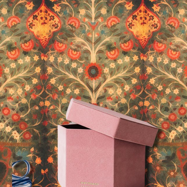 Antique  Indian  textile  design Tissue Paper (Creator Uploaded)