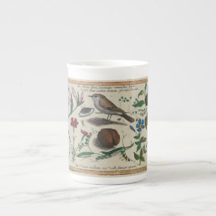 Antique Insects, Flowers, fruits Hoefnagel Bone China Mug