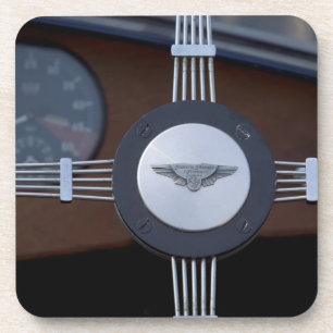 antique jaguar 3 coaster