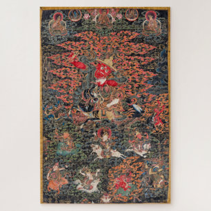 Antique Japanese Art Hero  Jigsaw Puzzle