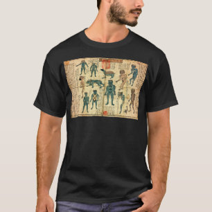 Antique Japanese Kappa Illustration – Traditional T-Shirt